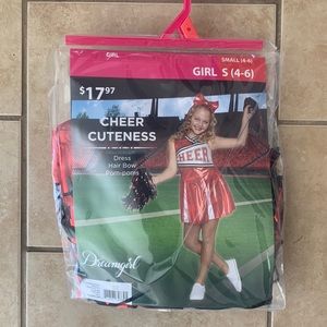Girls size 4-6 Cheer Costume